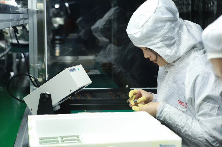 HuaXin display Technology  Co.,Ltd fabrika üretim hattı